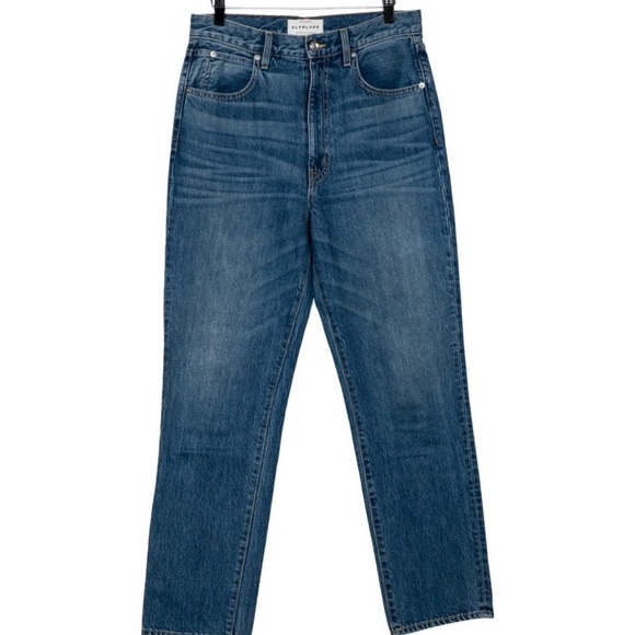 SLVRLAKE Blue Straight Leg Jeans Timeless Style size 29 - Picture 1 of 3